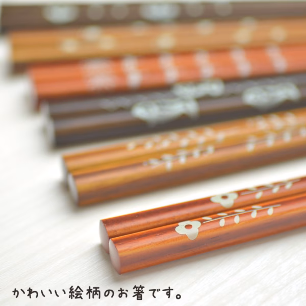 手繪自然風格系列筷｜天然木